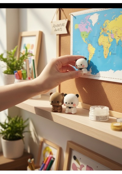 Dudu Ve Bubu 3d Yapışkanlı Torpido Aksesuarı