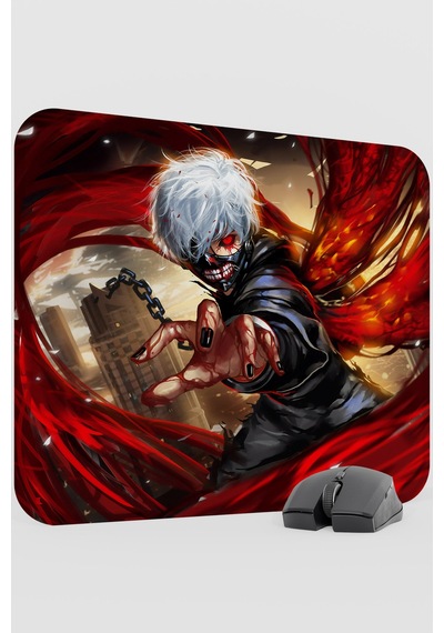 Tokyo Ghoul Anime V4 - 48x40 Xl Gaming Kauçuk Kaymaz Taban Mouse Pad Fare Altlığı