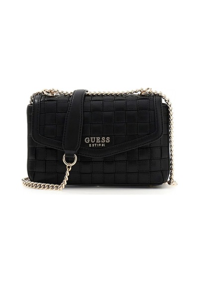 Guess Sandy Dönüştürülebilir Çapraz Askılı Kapaklı Kadın Siyah El Çantası Hwwg8418210-bla Siyah
