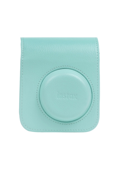 Instax Mini 13 Uyumlu Deri Çanta, Lagoon Green