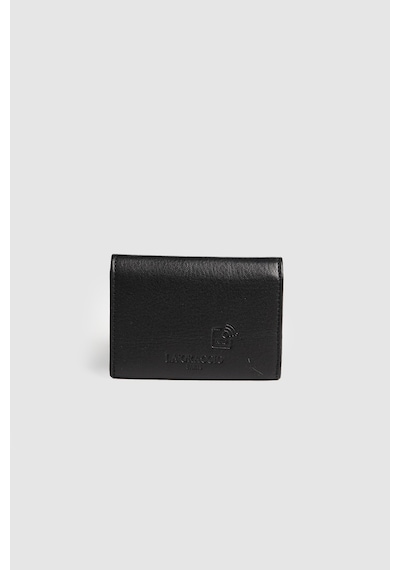 La'Graccio Paris Lagraccio Paris Unisex Nade Hakiki Deri Akardiyon Rfid Korumalı Kartlık Crazy Lacivert