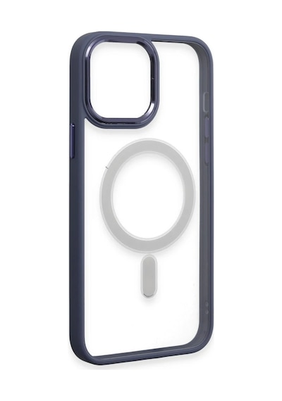 Apple İphone 15 Pro Max Kılıf Room Magneticsafe Silikon - Sierra Blue