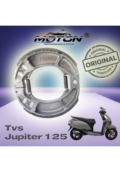 Tvs Jupiter 125  Arka Fren Balatası 130 Mm - %100  Tvs Yedek Parça