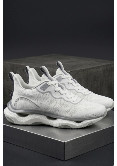 In Step Stealth-knit Runner Beyaz-gri Erkek Spor Ayakkabı Beyaz Gri