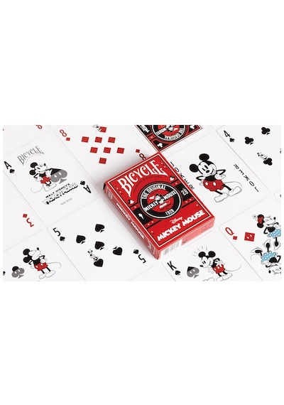 Bicycle Disney Classic Mickey Mouse Red Oyun Kağıdı Kartları