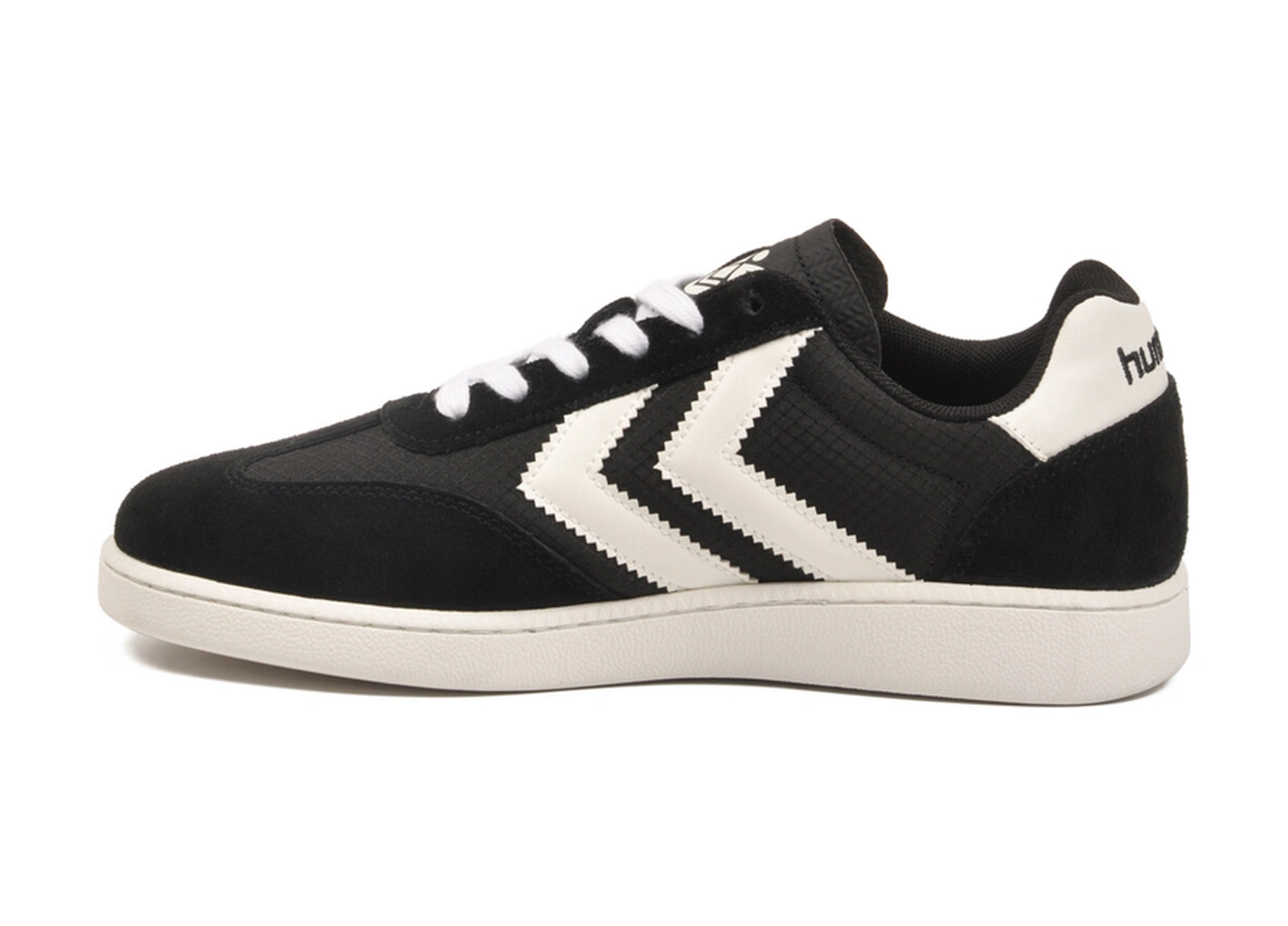 Hummel Siyah Kaymaz Süet Detaylı Esnek Hafif Unisex Sneaker 227912 Vm78 Cph Rs Siyah - Beyaz