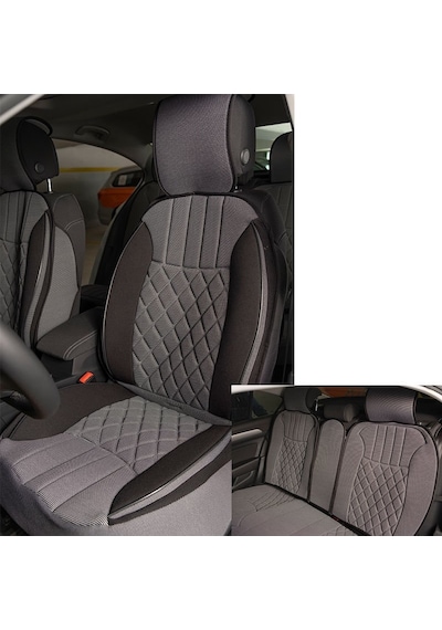Space Elegance 5'li Set Minder Gri-Siyah / KLMNY543