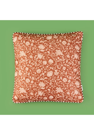Soft Lule Kırlent - Kahverengi - 45x45 Cm Çok Renkli