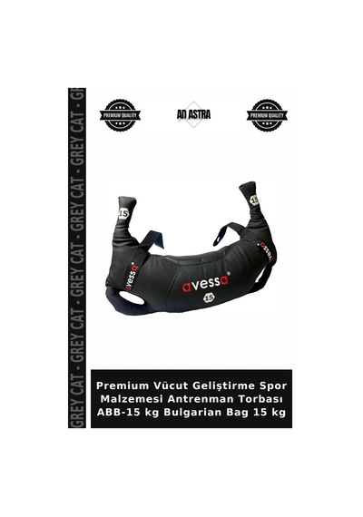Premium Vücut Geliştirme Spor Malzemesi Antrenman Torbası Abb-15 Kg Bulgarian Bag 15 Kg Çok Renkli