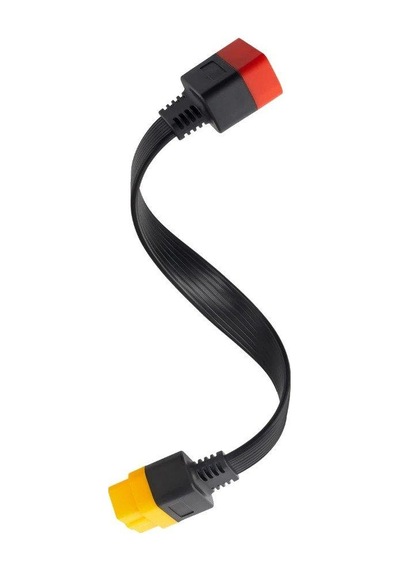 Obd2 Elm327 16 Pin Launch Uzatma Kablosu 30 CM Obd2 Flat Kablo
