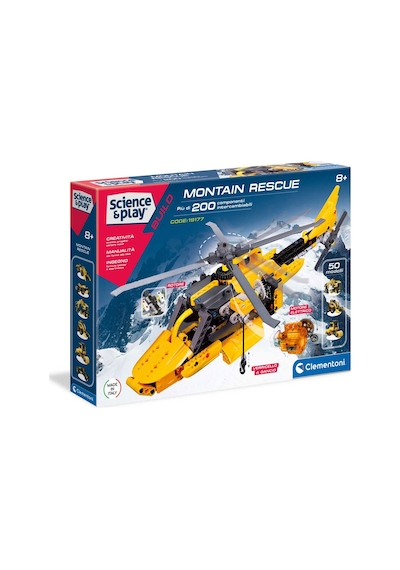 Clementoni Mekanik Laboratuvarı Kurtarma Helikopteri 75063Tr