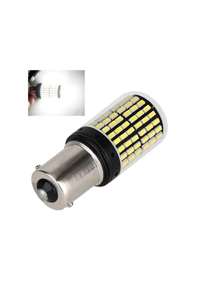 93 Tek Duy Led P21 W Ba15S 144 Ledli Beyaz 2 Adet