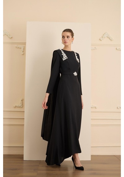 Senna Jewel Dress Siyah Siyah