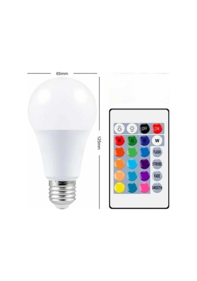 Ambiyans Aydınlatma Rgb Led Lamba Kumandalı Renk Değiştirebilen - Lisinya