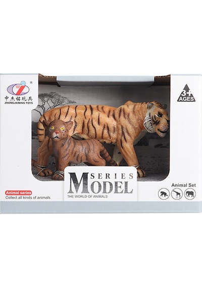 Animal World Kaplan Ve Yavrusu