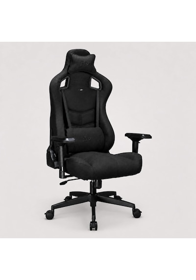 Gaming Venom Fabric Deep Black Oyuncu Koltuğu Ve Çalışma Sandalyesi, Air Flow Keten Kumaş, Oturak Ve Sırtta Visco Diğer
