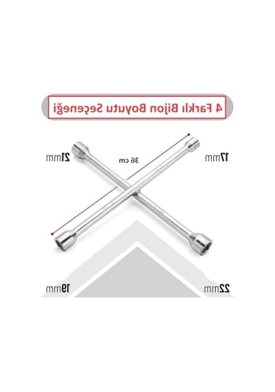 17-19-21-23 Mm Krom Bijon Anahtarı