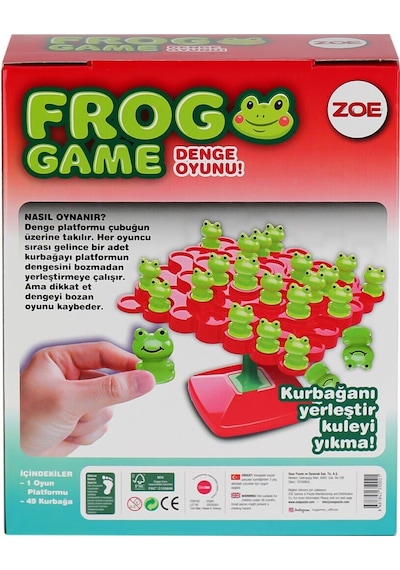 35002 Zoe Frog Denge Oyunu -ks Game