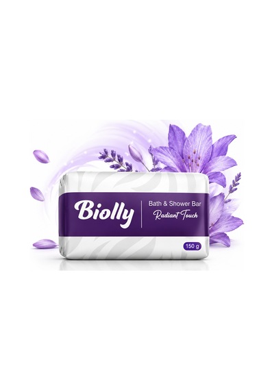 Biolly Radiant Touch Katı Sabun 150 Gr - Koli 48 Adet Diğer