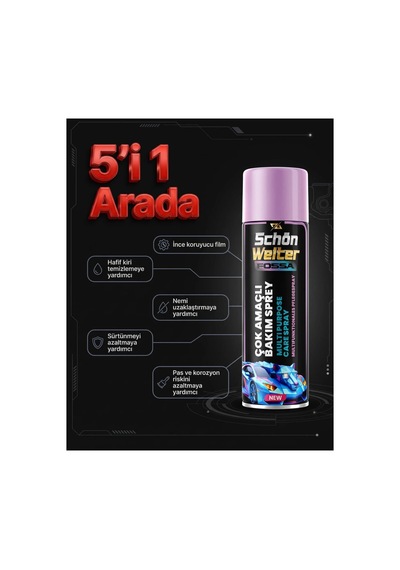 Çok Amaçlı Bakım Spreyi 200 Ml Multi Purpose Care Spray -fossa