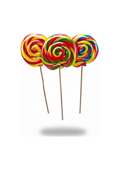 Büyük Boy 50 Adet Sosyete Şeker Karışık 28 Gr Lolipop Çocuk Doğum Günü
