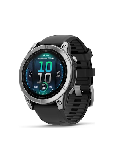 Garmin Fenix E 47 MM Amoled Silikon Kayışlı Akıllı Saat (Distribütör Garantili)