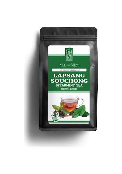 Premium Moroccan Mint Black Tea 50g, Fas Naneli Siyah Çay