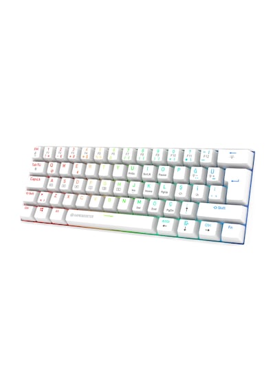 Gamebooster Syma Rgb Blue 60m Switch Kablolu Beyaz Mekanik Gaming Klavye
