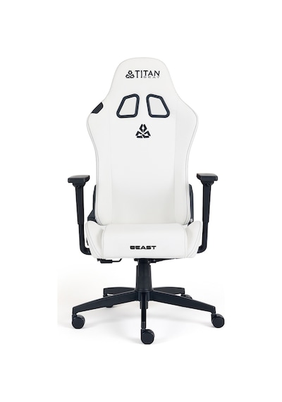 Titanseat Beast Leather White Oyuncu Koltuğu Beyaz