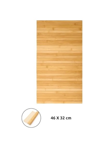 Ayrex Dikdörtgen Çok Amaçlı Koltuk Kolçak Üstü Ve Tepsi Supla - Ahşap Bambu 46x32 Cm Kolçak Tepsisi - Rahat Kul Genel