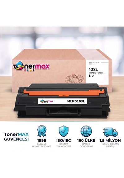 Samsung Ml-2950nd Uyumlu Toner Çipli Mlt-d103l 2'li 2.500 Sayfa