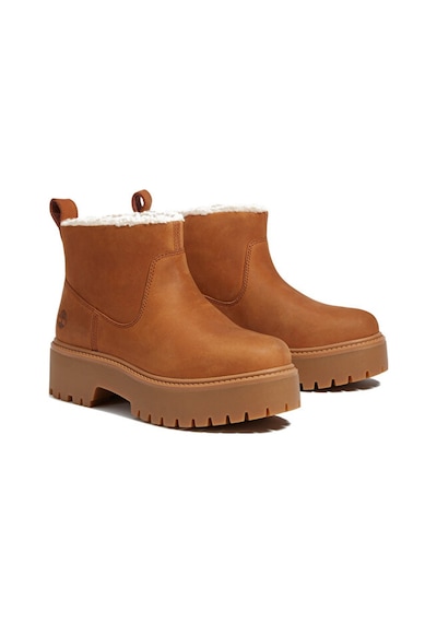 Timberland Stone Street Mid Warm Lined Boot Unisex Outdoor Botu Tb0a283gem71 Turuncu Turuncu