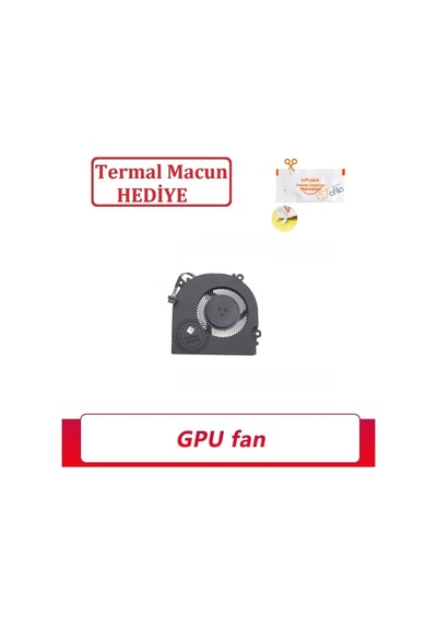 Monster Abra A5 V15.7.1, A5 V15.7.2 Notebook Cpu, İşlemci Fanı 70268181
