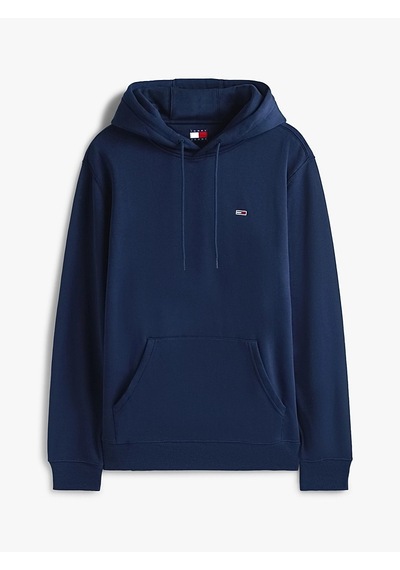 Tommy Hilfiger Tjm Reg S Flag Hoodıe Erkek Mavi Sweatshirt - Dm0dm20742