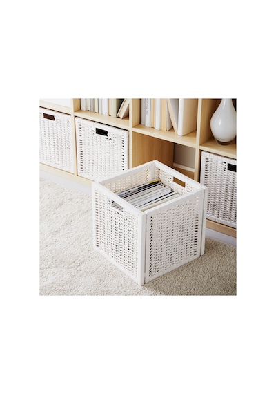 Ikea Branas Rattan Depolama Kutusu 32 X 34 X 32 Cm Beyaz