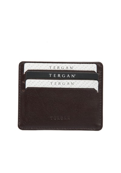 Tergan Kahve Deri Unisex Kredi Kartlık 1050B07