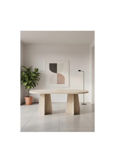 Terra Traverten Mdf Sabit Masa 90x170 Cm V Ayak Modern Ve Şık Yemek Masası Traverten Terra Traverten Mdf Sabit Masa 90x170 Cm V Ayak Modern Ve Şık Yemek Masası Traverten
