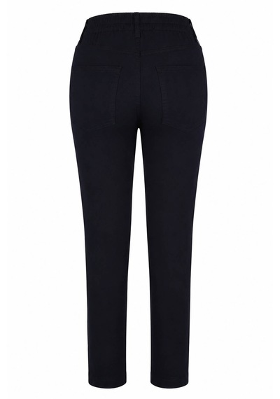 Double Slim Skinny Siyah Kadın Jean Pantolon 3529