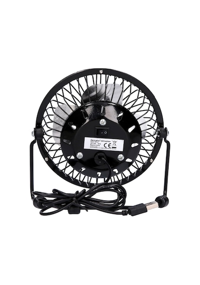Fontastic Dp-lgs Masaüstü Metal Siyah Usb Fan