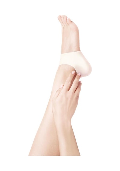 Avon Footworks Şeffaf Silikon Topuk Bakım Çorabı