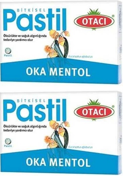 Otacı Oka Mentol Pastil 2 Adet