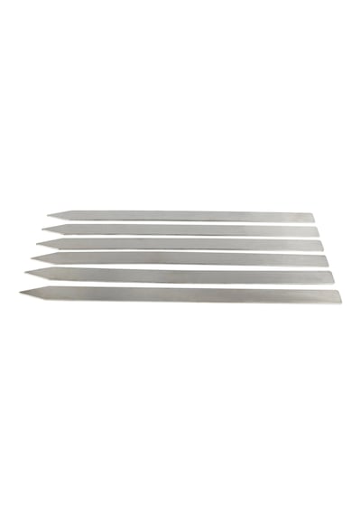 Igrıll Adana Kebap Şiş Takımı 60x4 Cm Paslanmaz Çelik 6 Adet