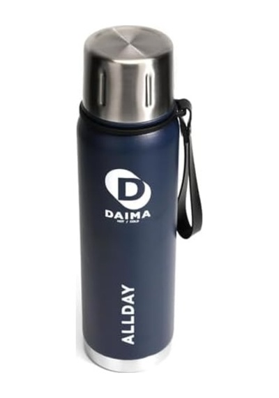 Daima Allday Termos Lacivert 750 Ml Açık Beyaz