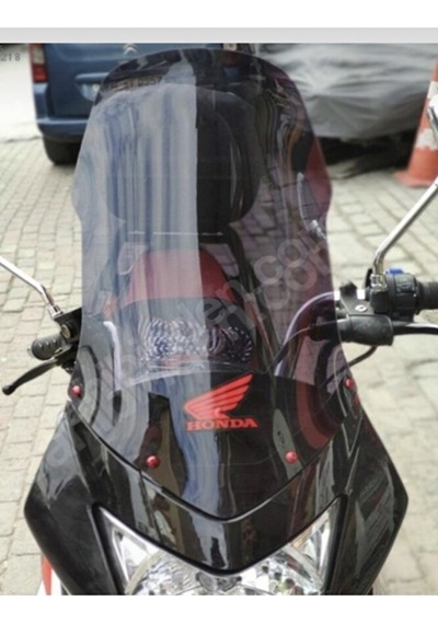 Honda Cbf 150 Ön Cam Tur Camı Füme Renk 50 cm SAYDAM FÜME
