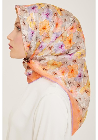 Armine İpek Eşarp 2024 Yaz - 9108-35 Twill - 9108-35