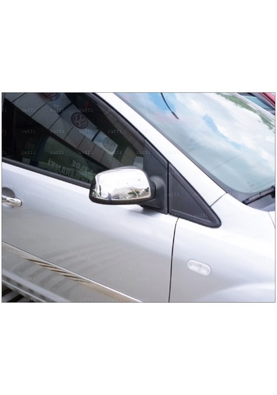 Ford Focus 2 Paslanmaz Krom Ayna Kapağı 2 Parça 2004-2008 Arası