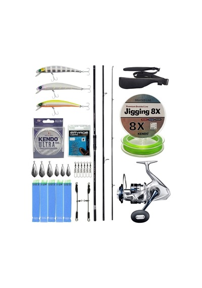 Yekoutdoor Yüksek Performans Okuma Ceymar Surf 4,30 M 100-250 Gr 3 Parça Surf Kamışı&shimano Makina Saragosa 8000 Sw A Hg 1 Adet Yekoutdoor Yüksek Performans Okuma Ceymar Surf 4,30 M 100-250 Gr 3 Parça Surf Kamışı&shimano Makina Saragosa 8000 Sw A Hg 1 Adet
