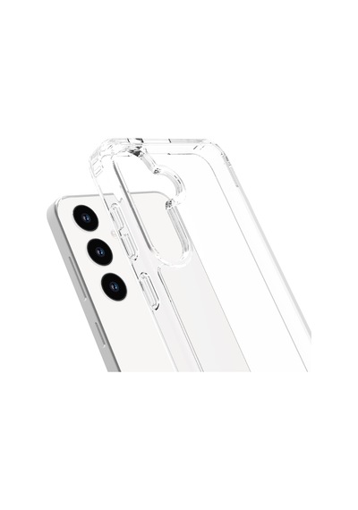 Buff Galaxy Uyumlu S24 Air Hybrid Şeffaf Kılıf