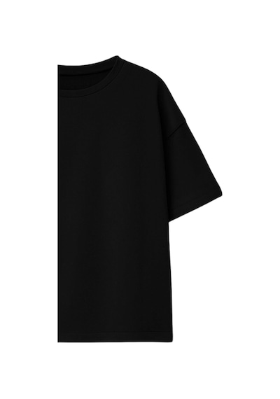 Zuzunga Unisex Basic Kısa Kollu Çocuk T-shirt Siyah