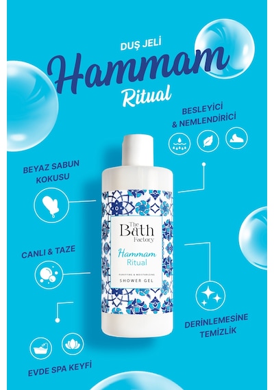 The Bath Factory Hamam Duş Jeli 400 ML